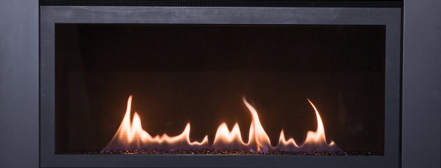 The New Savannah BL936 Contemporary Slim Line Linear gas Fireplace